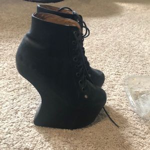 Jeffrey Campbell heeled wedges